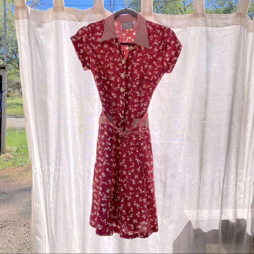 Vintage 90s rayon dress